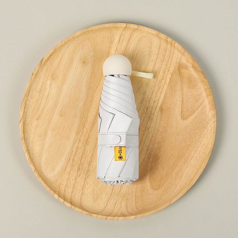 Avelune umbrella - Ivory Beige - Capsule Umbrella (梧桐米 胶囊伞)
