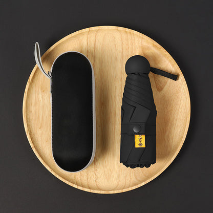 Avelune umbrella - Obsidian Black - With Capsule Case (曜石黑 +胶囊盒)